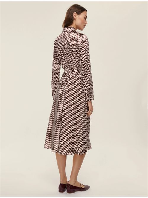 Abito in twill stampato EMME MARELLA | COMMA134/003